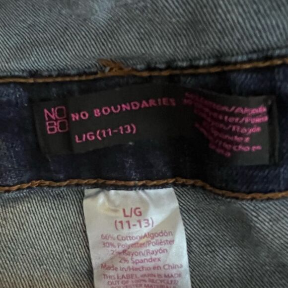 No Boundaries Juniors' Fashion Shortalls Sz: L ( 11-13 ) - Picture 4 of 5
